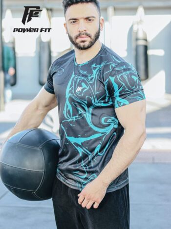 PFit Performance T-Shirt – Azure Blade